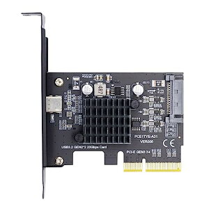 CY�J�[�hUSB 3.2 Gen 2 Type-C 20 Gbps USB-C����PCI-E 4 X�f�X�N�g�b�v�{�[�h�p�N�C�b�N�A�_�v�^