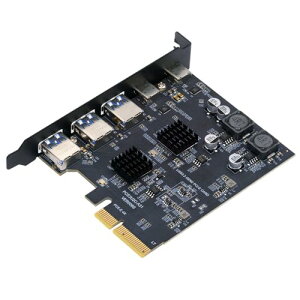 NFHK �X���[�^�C�vA USB3.0�o�b�N�p�l���\�P�b�g&�f���A��USB3.1 Type-C USB-C - PCI-E Express�J�[�h