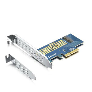 10Gtek 1�|�[�g PCIe 3.0 to NVMe M.2 �A�_�v�^�[ M.2 (M Key) SSD�p PCIe X4 �g���J�[�h ����