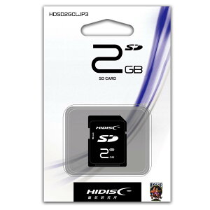 HI DISC HIDISC SD�J�[�h 2GB Speedy HDSD2GCLJP3