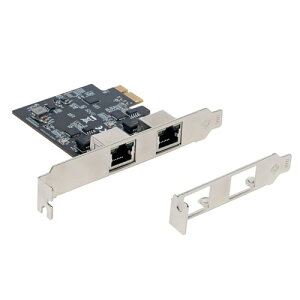 �v���l�b�N�X Planex PCIe�o�X�Ή� 2.5GBASE-T LAN 2�|�[�g�A�_�v�^�[ GPE-2500-2T2