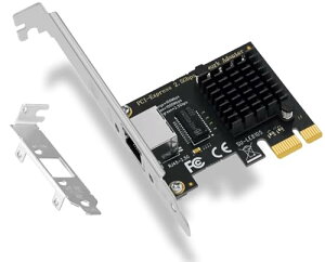 Side3 2.5Gbps LAN�J�[�h NIC Gigabit�l�b�g���[�N�J�[�h Realtek RTL8125BG PCIe x1 �ڑ� R