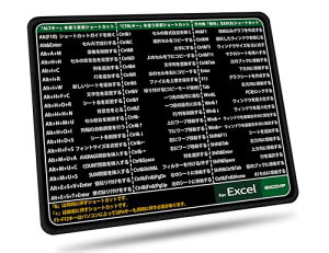 excovip mini �}�E�X�p�b�h �I�t�B�X Excel�V���[�g�J�b�g�L�[�ꗗ �h�� ����~�� �ϋv�����ǂ� ������� ���^ 26cm×21