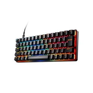 SteelSeries ���s�b�h�^�b�v ���s�b�h�g���K�[ ���� �Q�[�~���O�L�[�{�[�h �~�j�T�C�Y Apex Pro Mini Gen 3 JP