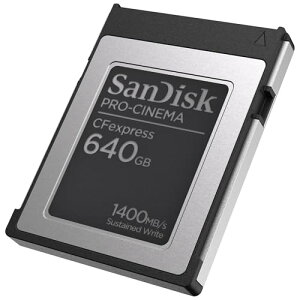 SanDisk PRO-CINEMA CFexpress Type-B Card 640GB SDCFEC-640G-GH4NN