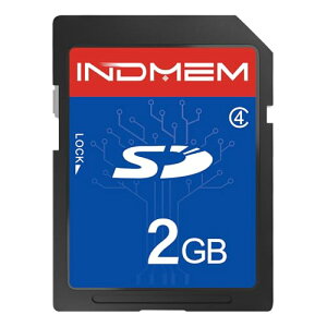 INDMEM SD�J�[�h 2GB Class4�Ή� SLC �t���b�V���������J�[�h �Z�L�����e�B�f�W�^���J�[�h (2GB)