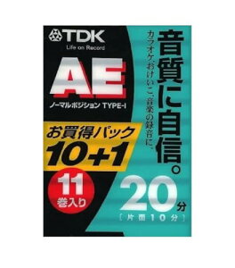 TDK �I�[�f�B�I�J�Z�b�g�e�[�v AE 20��11���p�b�N [AE-20X11G]