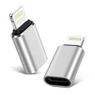 GAEF Type C から ライトニング変換用アダプタ 2枚セット タイプC to ライトニング変換アダプター PD充電…