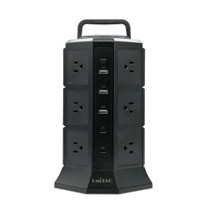 �v�����X�g�� �d���^�b�v �^���[�^ AC 12�� USB 5�� USB-C(PD3.0)×2 USB-A×3 �@��ő升�v�o��1500W U
