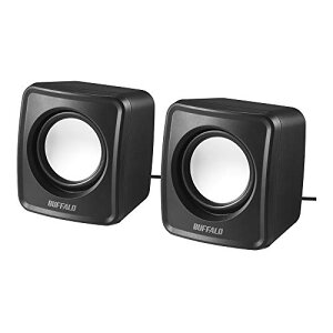 �o�b�t�@���[ BUFFALO PC�p�X�s�[�J�[ USB�d���R���p�N�g�T�C�Y �u���b�N BSSP105UBK