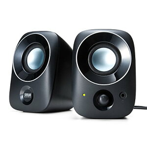 �T�����_�C���N�g PC�X�s�[�J�[ ���^ USB�d�� 3.5mm�ڑ� �w�b�h�z���Ή� 1�� 400-SP067