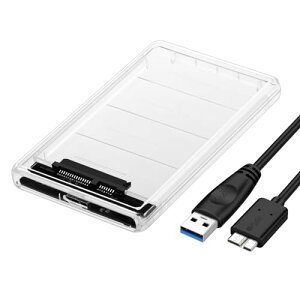 ������ 2.5�C���` HDD�P�[�X USB 3.0�ڑ� SATA�Ή� HDD/SSD �O�t�� �h���C�u �P�[�X USB 3.0 �P�[�u���t�� �l