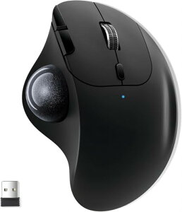 Ewin �g���b�N�{�[���}�E�X Bluetooth&2.4GHz���Ή� 3�䓯���ڑ� �g���b�N�{�[�� �yNEW���f���z ���C�����X �e�w �É��^