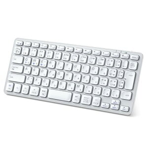 iClever ���C�����X�L�[�{�[�h Bluetooth��2.4G ���� �L�[�{�[�h �[�d��Type-C �É� ���^ ���^ JIS� ���{��z