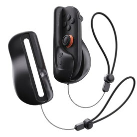【最新バージョン】TRANSNOVO Switch2用のゲームマウス ジョイコンに適合するマウスグリップ マウスホルダー ストラップ付き Hom