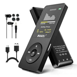 RUIZU 64GB MP3�v���[���[ Bluetooth�Ή� HiFi���X���X�f�W�^���~���[�W�b�N�v���[���[ ���y�v���C���[ �|�[�^�u�� �f�W