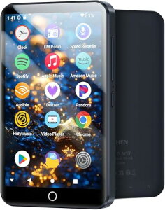 MECHEN 160GB MP3�v���[���[ 4�C���` Android 13 mp3�v���[���[ ���@�\���y�v���[���[ �f�W�^���I�[�f�B�I�v���[���[
