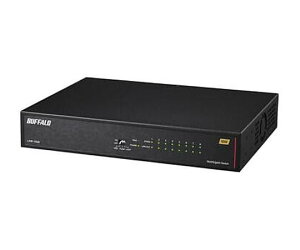 BUFFALO 10Gbps�Ή� 8�|�[�g �X�C�b�`���O�n�u LXW-10G8 [�u���b�N]