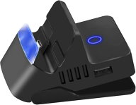 Switch2/Switch OLED/Switchドック 充電スタンド TV出力 ミニドック hdmi変換アダプター(4段階角度調整/…