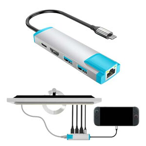 Switch 2�p�h�b�N�y6 IN 1�u21.0.0�v�Ή��z�X�C�b�` 2�h�b�N �e���r�ڑ��o�� �L��LAN�t�� Switch 1/OLED�p U