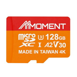 MMOMENT 128GB A2V30 MicroSDXC�J�[�h Gopro�Ή� SD�A�_�v�^�[�t�y�Ǎ��ő�160MB/s�z