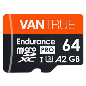 VANTRUE 64GB microSD�J�[�h U3 ����Class10 UHS-I microSD �������[�J�[�h 4K UHD ����B�e �}