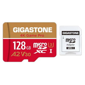 �ySwitch 1��p�zGIGASTONE �}�C�N��sd�J�[�h 128GB 4K Game Pro microSDXC UHS-I A2 V30