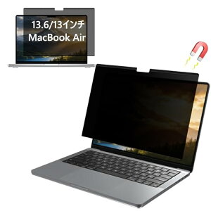 MiRowy Macbook Air 13.6/13 (2022-2025 M2�AM3�AM4) �p �}�O�l�b�g�� �`�����h�~�t�B���^�[ �ی�t�B