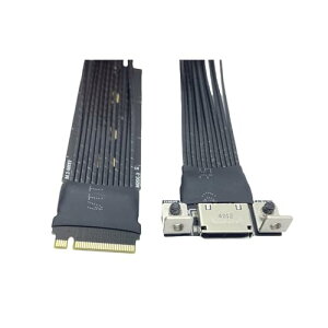 JMT M.2 NVMe M Key to Oculink 4i / SFF8611 �����P�[�u�� PCIe4.0 X4 Gen3 4 T10