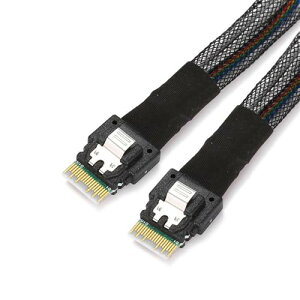 xiwai PCI-E �X�������C�� SAS 4.0 SFF-8654 4i 38�s�� �z�X�g - SFF-8654 �X���� SAS �^�[�Q�b�g