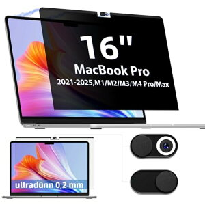 �`�����h�~�t�B���^�[ MacBook pro 16 �`�����h�~�t�B����(2021-2025M1-M4)�ɑΉ� ���C�v���C�o�V�[�t�B���� �J�����J