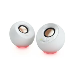 Creative Pebble SE �z���C�g RGB ���C�e�B���O ����/�������� �s���v���O/�d�� USB C �ڑ� / 45�x ������X�s