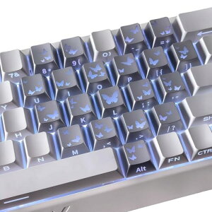 JYF.QUANYI �L�[�L���b�v 21�L�[ �n�[�g�� �_�u���V���b�g PC ������ �T�C�h���� Cherry �v���t�@�C�� MX ���J�j�J���L