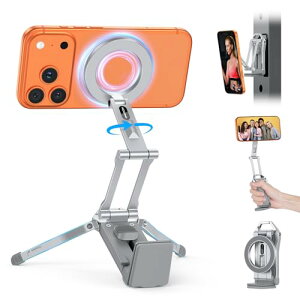 OMOTON TP02 Magsafe �X�^���h �X�}�z�X�^���h �O�r �}�O�l�b�g ���^ �܂肽���ݎ� ���ʃ}�O�l�b�g�}�O�Z�[�t �X���B��_ �A