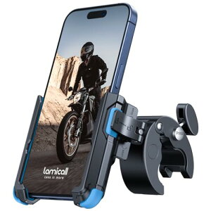 Lamicall �N�C�b�N��t ���]�� �X�}�z �z���_�[ : ���]�� �g�уz���_�[ ���[�h�o�C�N iphone bike mount �����h�~