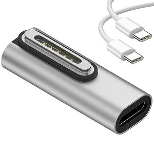 USB Type C Magsafe3 �Ή�140W �d���A�_�v�^ ���C�[�d T-Tip�݊� Mac �[�d�� 2021 MacBook Pro