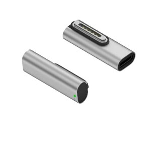 JIMIGUGU USB-C to Magsafe3 1�� �Ή� ���C�[�d �A�_�v�^�[ �d���A�_�v�^ MacBook Air Pro T-Tip