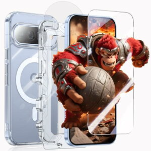 Google Pixel 10 / Pixel 10 Pro �p �N���A �P�[�X Magsafe�Ή��u9H�K���X�t�B����1�� �ŐV�^�̃K�C�h�g�t