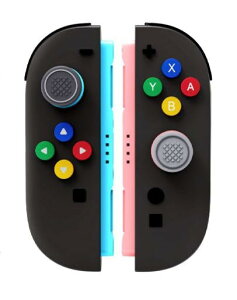 PETFROH Nintendo Switch 2�p Joy-Con �V���R���{�^���J�o�[�Z�b�g �y�҂�����t�B�b�g�E�h������~�߁E�L�Y������h