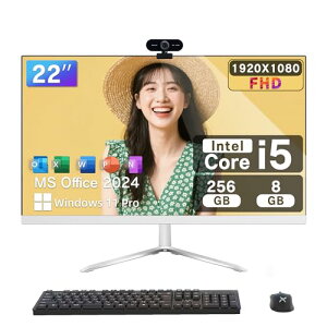 VETESA �f�X�N�g�b�v�p�\�R�� 22�^1920x1080�t��HD�����EIPS�t�� ��̌^�p�\�R�� Core i5 8GB ������ 256G