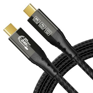 ZIKNYDO USB-C �P�[�u�� 3m�AUSB 3.2 Gen2 Type-C 20Gbps�f�[�^�]���APD3.1 240W 48V/5A