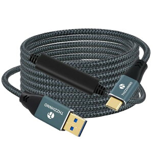 Thzzhnno USB C - USB-A �P�[�u�� 10Gbps 8M�AUSB 3.1 USB 3.2 Gen2 �f�[�^�]���P�[�u�� �AUS