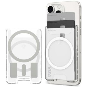 [Spigen] MagSafe�J�[�h�P�[�X�y���ʃ}�O�l�b�g�ŃX�}�[�g�Ȋ��p�z iPhone 17e iPhone 17/16/15/14/13