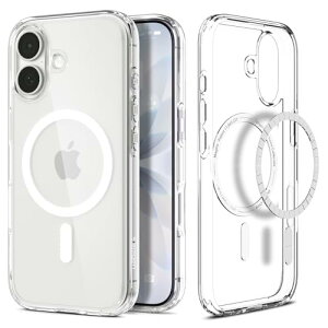 Spigen �y�n��18�N�̋Z�p�́z iPhone 17 �P�[�X MagSafe�Ή� �N���A ���� �X�g���b�v�z�[�� �ČRMIL�K�i �E���g���E
