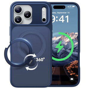 �y2026�ō�����&��_360�x��]�zCASEKOO iPhone 17 Pro �p �P�[�X MagSafe�Ή� �ČRMIL�K�i 360°�S����