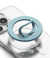 【Ringke】 Dual Magnetic Silicone Ring MagSafeケース対応 両面マグネットループ ソフトシリコン 取り外