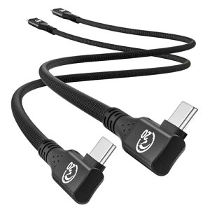 USB C �P�[�u��L���y0.3m 2�{�z���_�� �Z��USB C 3.2 Gen 2x2 20Gbps�����f�[�^�]�� 240W PD3.1������