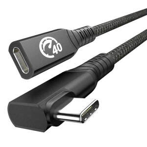 USBC �����P�[�u�� l�� 0.6M 40Gbps USB4 �����P�[�u�� 240W Thunderbolt 4/3 & Type-C�R�[�h