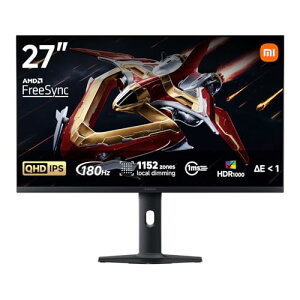 �V���I�~ Xiaomi ���j�^�[G Pro 27Qi �f�B�X�v���C 27 �C���` 2K 180Hz Fast IPS �F�� ?E(1 HDR10