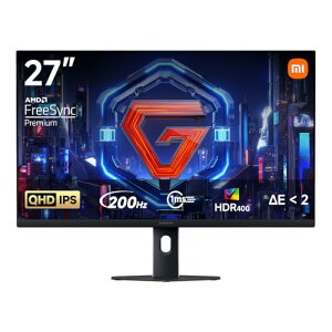 �V���I�~ Xiaomi ���j�^�[G27Qi 2026 �f�B�X�v���C 27�C���` �t��HD Fast IPS LCD 200HZ 1msGTG F